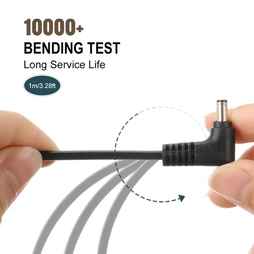Miniatura 2 de Lenink Cable de alimentación compatible con Cobra RAD 480i/350/380/450, cable de repuesto, cargador USB compatible con la mayoría de detectores
