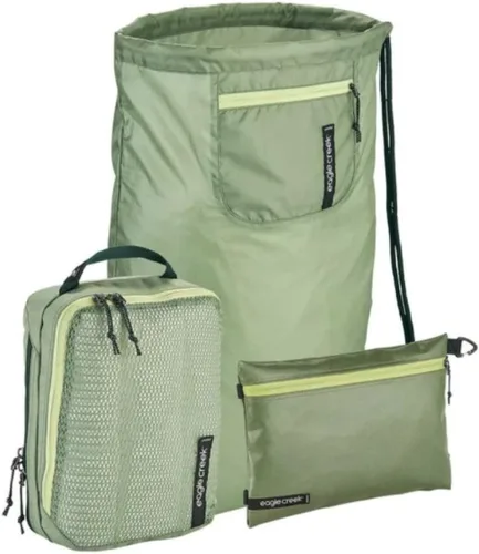 Eagle Creek Pack-It - Juego de bolsas organizadoras de maleta de 3 piezas, bolsa de lavandería ligera, cubo de embalaje versátil para limpiosucio y