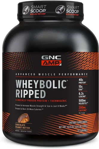 Miniatura 10 de GNC AMP Wheybolic Ripped - Fresas y Crema (22 porciones)