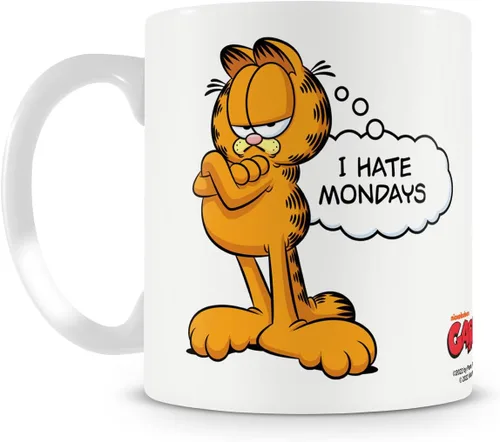Miniatura 4 de Garfield Taza de café con licencia oficial "I Hate Mondays", talla única
