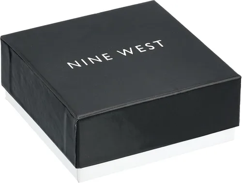 Miniatura 3 de Nine West "NW encasillarán Gifting de 2Piece Bangle Pulsera, metal común, One Size, Plateado, 60436676-G03