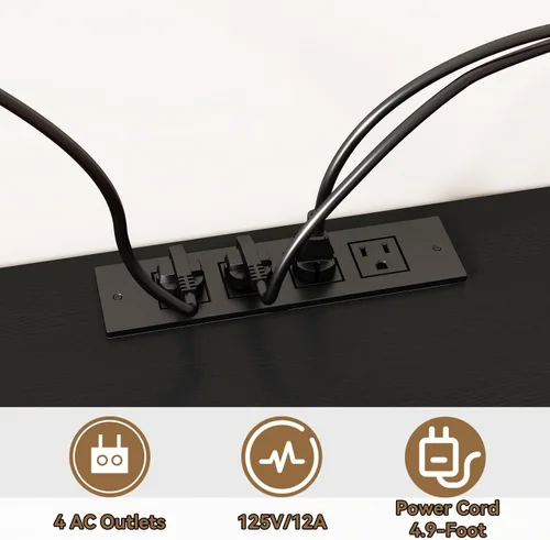 Miniatura 7 de IBUYKE Soporte flotante moderno de ratán para TV con puertas, estante de TV montado en la pared para televisores de hasta 55 pulgadas, consola
