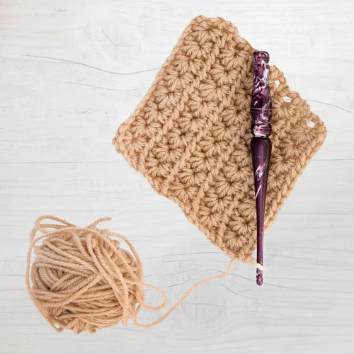 Miniatura 3 de Divit Shilp Ganchos de ganchillo con mango ergonómico Beta Aguja de tejer hecha a mano de resina de 7 pulgadas, tejido de hilo para manualidades