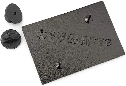 Miniatura 3 de Pinsanity La gran ola de Kanagawa Esmalte Pin de solapa, Metal Latón, Sin gemas.