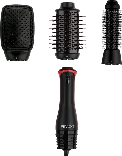 Miniatura 9 de Revlon-Cepillo de aire caliente para secador de cabello y voluminizador de un solo paso, negro (el embalaje puede variar)