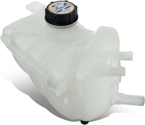 Auto Dynasty - FO3014157 Tanque de depósito de desbordamiento de refrigerante para automóvil estilo fábrica con tapa compatible con Ford Fusion