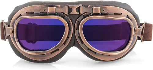 Miniatura 10 de Gafas de motocicleta Gafas vintage Claro