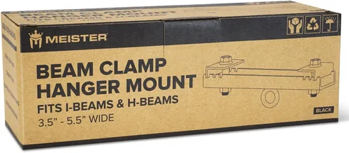 Miniatura 5 de Meister Beam Clamp Hanger Mount for Boxing & MMA Heavy Bags, Suspension Straps & Ceiling Fixtures