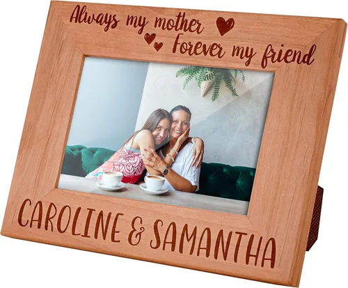 Miniatura 6 de Marco de fotos personalizado para el primer día de la madre, regalos para nueva mamá, nombres, 4 diseños, 2 tamaños, regalo para mamá de hermana
