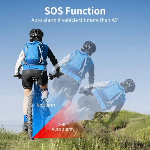 Miniatura 6 de WSDCAM Sistema de alarma con sensor de vibración antirrobo de 113 dB para bicicleta eléctrica, motocicleta, carrito de golf, remolque, buzón, puerta