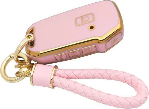 Miniatura 18 de Funda para Llavero Portallaves Estuche Soporte para Llaves Carcasa Protectora de TPU Suave Protector Accesorios para Automóvil