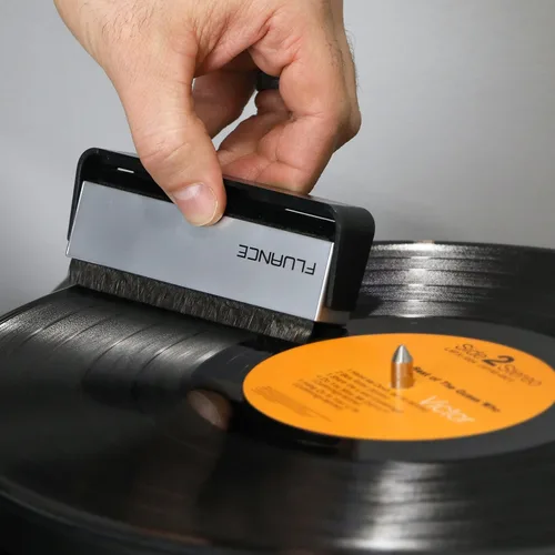 Miniatura 5 de Fluance RT85 - Tocadiscos de vinilo de alta fidelidad de referencia con cartucho azul Ortofon 2M, bandeja acrílica, peso de récord, lápiz óptico 3