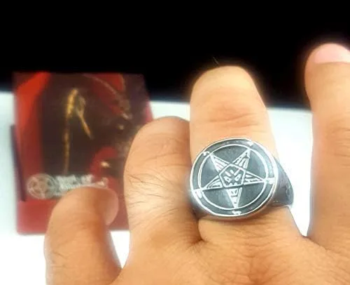 Miniatura 7 de Iglesia de Satanás - Sello del Anillo Baphomet