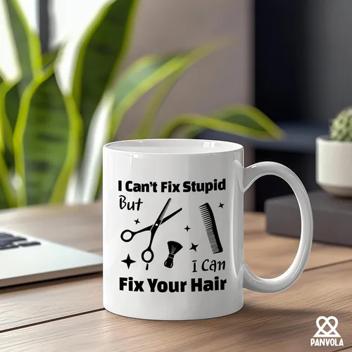 Miniatura 6 de Panvola I Can't Fix Stupid But I Can Fix Your Hair - Regalos divertidos para estilistas, regalo de graduación para peluquero, propietario