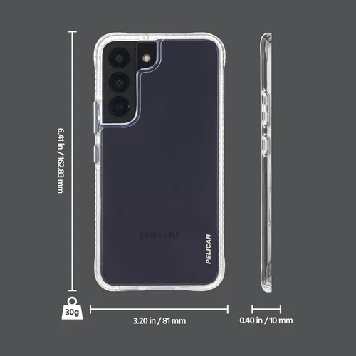 Miniatura 7 de Pelican Ranger Series - Funda para Samsung Galaxy S22 Plus [compatible con carga inalámbrica] Funda protectora con antiamarilleamiento
