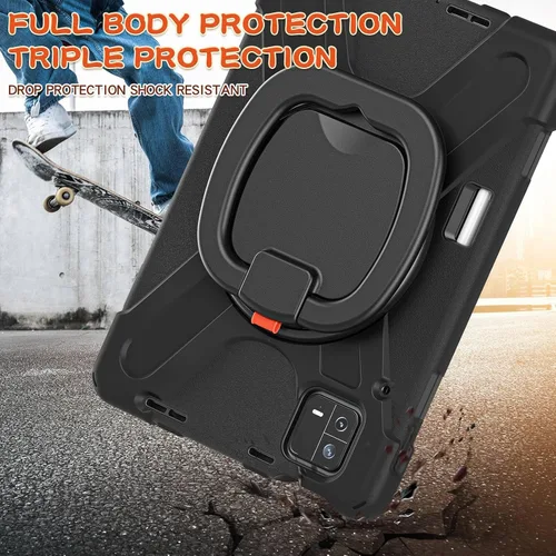 Miniatura 6 de Funda resistente para tablet, funda protectora multifunción con mango giratorio de 360 grados, correa de hombro extraíble para Mi Pad 6 6 Pro