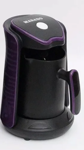 Miniatura 7 de MARADO Cafetera turca árabe griega, máquina eléctrica de 110 V, enchufe de EE. UU., 100% libre de BPA, capacidad de preparación de 1 a 4 tazas