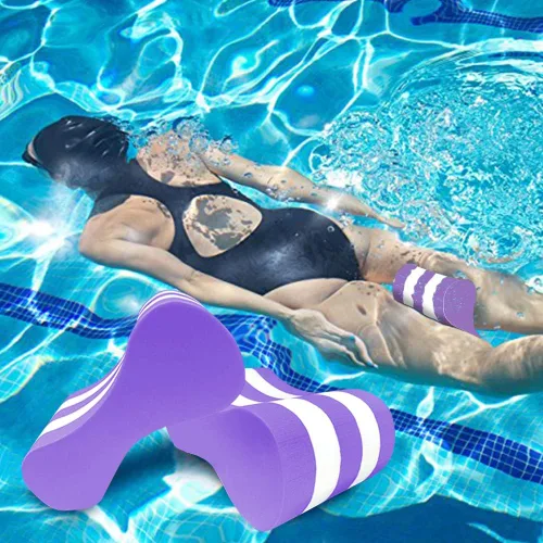 Miniatura 5 de Flotador de natación, flotador de natación suave, flotador de EVA de 5 capas para piernas, ayuda para entrenamiento de piscina, soporte para piernas