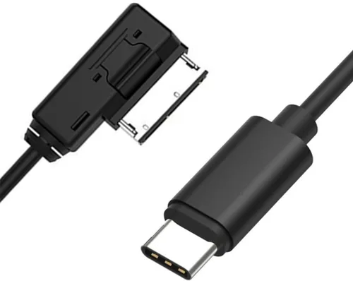 Miniatura 6 de HAIN - Adaptador AMI para interfaz de música de coche, cable auxiliar tipo C para A3 A4 A5 A6 A8 para 17 17 Pro 17 Pro Max Air 16 Pro 16 Pro Max 15