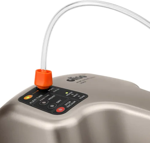 Miniatura 5 de Oliso Pro VS95A - Sellador al vacío inteligente para almacenamiento de alimentos, color rojo