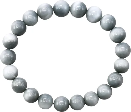 Miniatura 507 de Amazing Gemstone Pulsera de cristal para mujeres y hombres, pulsera de cristal curativo de protección, pulsera elástica con cuentas de piedras