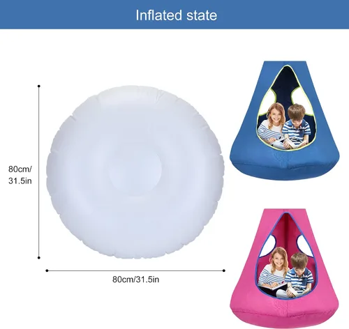 Miniatura 4 de Cojín inflable de repuesto para silla de columpio para niños
