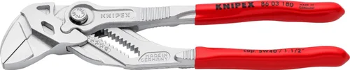 Miniatura 2 de KNIPEX - Llave de alicates, cromada (86 03 180), rojo