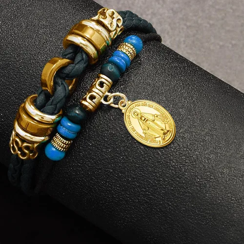 Miniatura 6 de 60 dijes ovalados de metal de Cruz del Perdon Católica Virgen De Guadalupe religiosos Medalla De La Virgen Milagrosa para hacer collares, pulseras