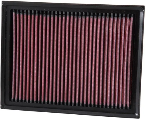 Miniatura 4 de K&N Filtro de aire de alto flujo original de por vida para motor: aumenta la potencia y la aceleración, lavable, premium, compatible con Nissan