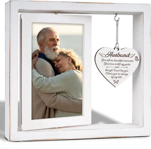 Miniatura 11 de Vetbuosa Regalos conmemorativos para la pérdida del abuelo, marco de fotos de condolencia, regalos de condolencia por pérdida del abuelo, regalo