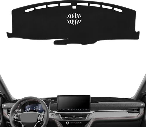 Miniatura 21 de Alfombrilla de tablero de ajuste personalizado para Chevrolet Trailblazer 2021 2022 2023, accesorios con cubierta de salpicadero HUD, alfombrilla