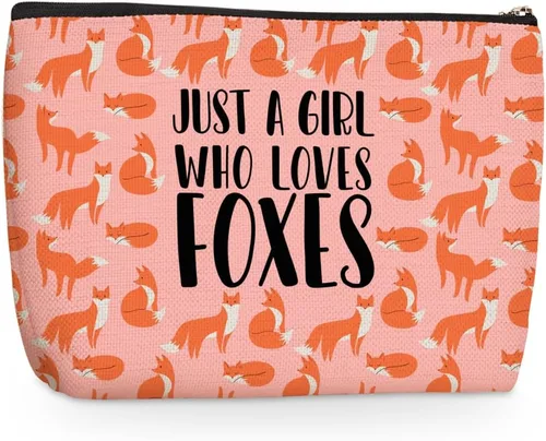 Miniatura 9 de Funny A Girl Loves Animals Pickles - Bolsa de maquillaje para cosméticos, bolsa de viaje para fiestas de animales, artículos de decoración