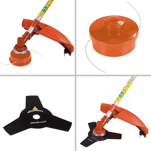 Miniatura 3 de Multi potente 52cc gasolina cepillo cortador 4 en 1 Weed Wacker strimmer cortador Edger Lawn Eater