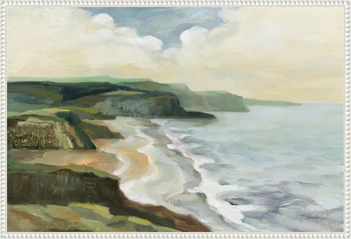 Miniatura 8 de Amanti Art Lienzo enmarcado para pared, 16 x 23 pulgadas, Costa irlandesa de Silvia Vassileva, lienzo enmarcado para pared, obras de arte