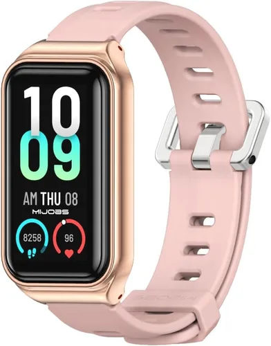 Miniatura 12 de Correa de repuesto de silicona para reloj, accesorios de pulsera inteligente para Amazfit 7 Fit Band