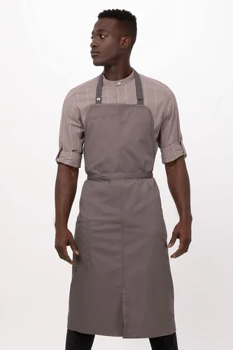 Miniatura 7 de Chef Works Brio Chef's Bib Delantal para hombre