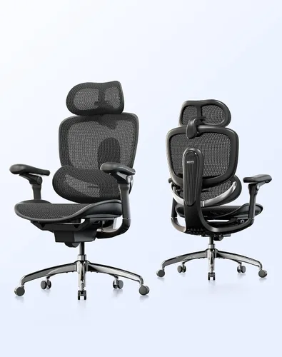 SIHOO Doro C300 Pro V2 - Silla de oficina ergonómica sin reposapiés, soporte adaptativo de cuerpo completo, reposabrazos 8D y malla transpirable,