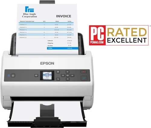 Miniatura 2 de Epson Workforce DS-970 Sheetfed Scanner - 600 dpi Óptico, Color blanco
