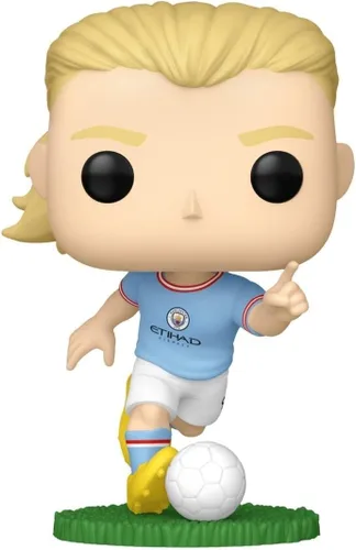 Miniatura 2 de Funko Pop! Football: Erling Haaland - Manchester City FC - Figura de vinilo coleccionable - Idea de regalo - Producto oficial - para niños y adultos