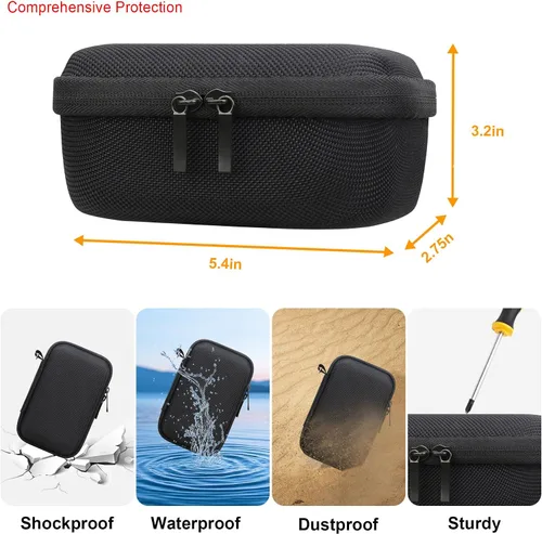 Miniatura 3 de Elonbo Funda de transporte para cámara digital Canon PowerShot G7 X Mark III/G7 X Mark II/G7 X, Canon G7X Mark iii/ii 4K Vlogging Cámara Bolsa