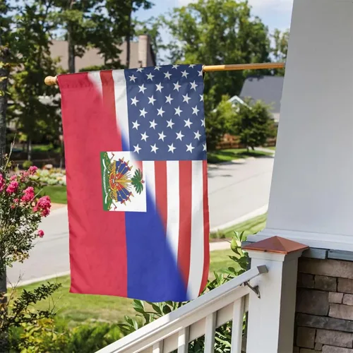 Miniatura 23 de Bandera de las Bahamas de Estados Unidos para el jardín, 12 x 18 pulgadas, pancartas verticales, cartel de doble cara para decoración del hogar