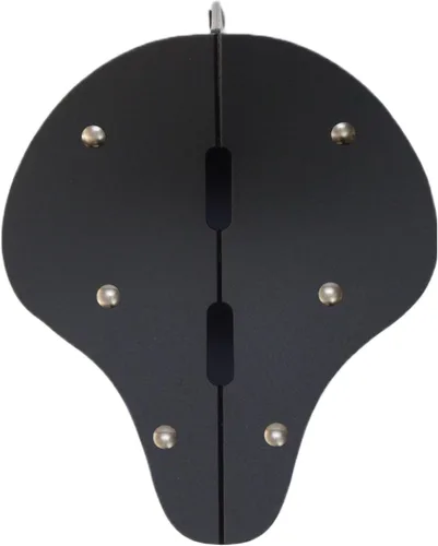 Miniatura 6 de IPPINKA Banco plegable de meditación (Seiza), portátil y ligero, 5.3 pulgadas, 6.35 oz, negro