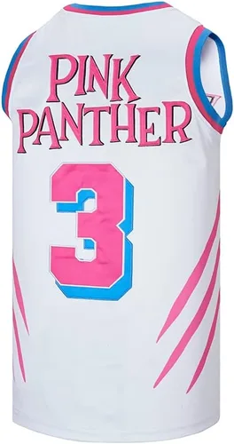 Miniatura 3 de ACAIL Camiseta de baloncesto de pantera #3 para hombre, ropa de hip hop de los años 90, para fanáticos de la moda, para fiestas cosidas