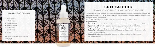 Miniatura 10 de R+Co SUN CATCHER Vitamin C Leave-In Conditioner – Hydrating & Detangling Hair Treatment, Adds Shine & Protects Hair, All Hair Types