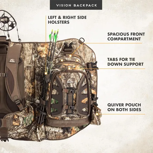 Miniatura 4 de Insights Hunting by frogg toggs - La Mochila Vision Bow, Mochila de Caza Camuflada, Realtree EDGE