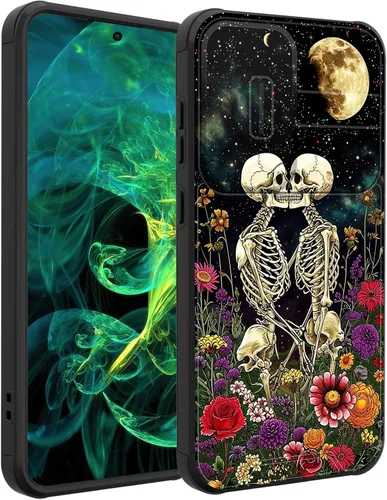 Miniatura 149 de Funda para Galaxy A16 5G con cubierta para cámara deslizante, resistente de doble capa, híbrida, a prueba de golpes, funda protectora resistente