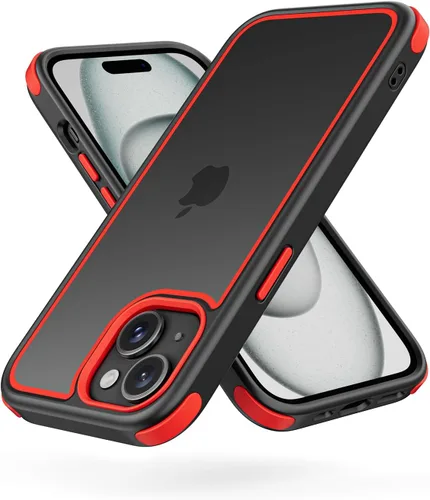 Miniatura 35 de Mobnano Funda transparente para iPhone 11, con protección multicolor a prueba de golpes, no amarillenta, anti arañazos, parte trasera