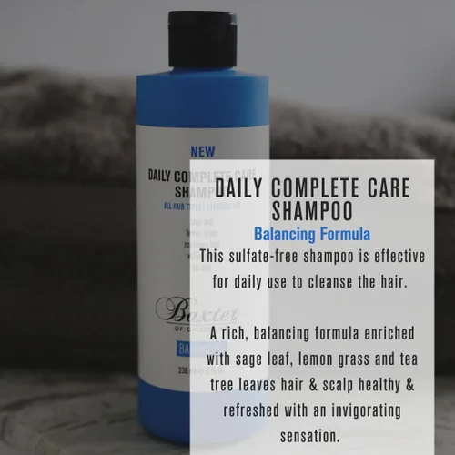 Miniatura 4 de Baxter of California Champú Daily Complete Care, 16 onzas