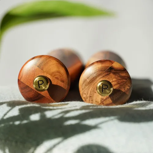 Miniatura 4 de Juego de molinillo de sal y pimienta con bandeja, molinillo de cerámica ajustable, molinillo de sal, molinillo de pimienta de acero inoxidable