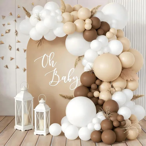 Miniatura 25 de Kit de arco de guirnalda de globos de béisbol, arco de globos azul marino y rojo nude con guante de béisbol, globos de aluminio para niños y niñas